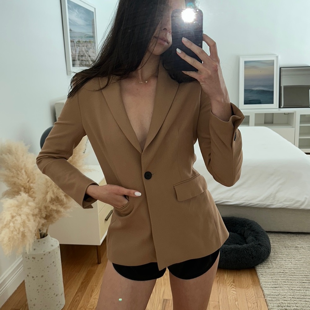 Maje blazer in neutral